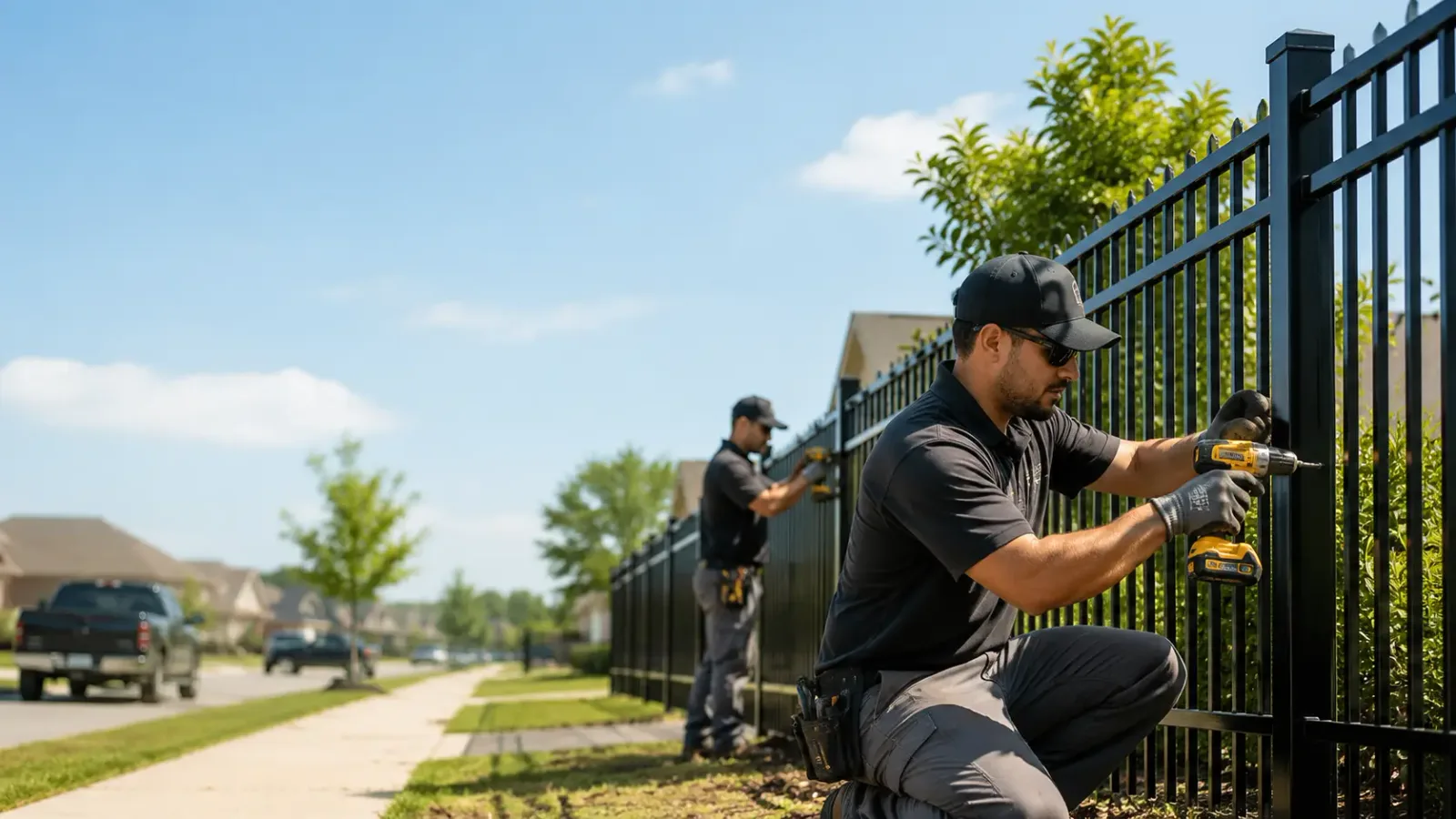 Metal Fence Installation in Fort Benning, GA